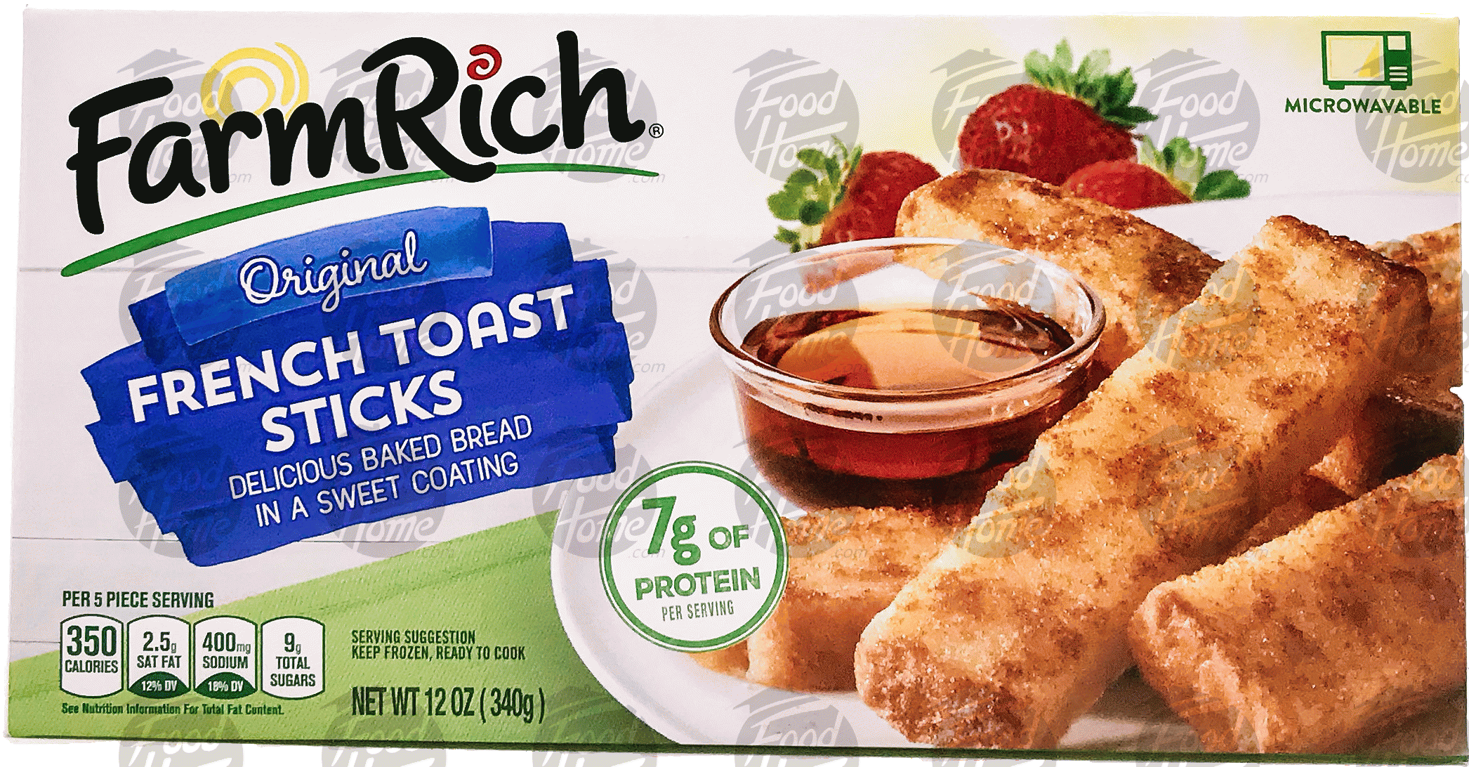 Farm Rich  original french toast sticks, frozen box Full-Size Picture